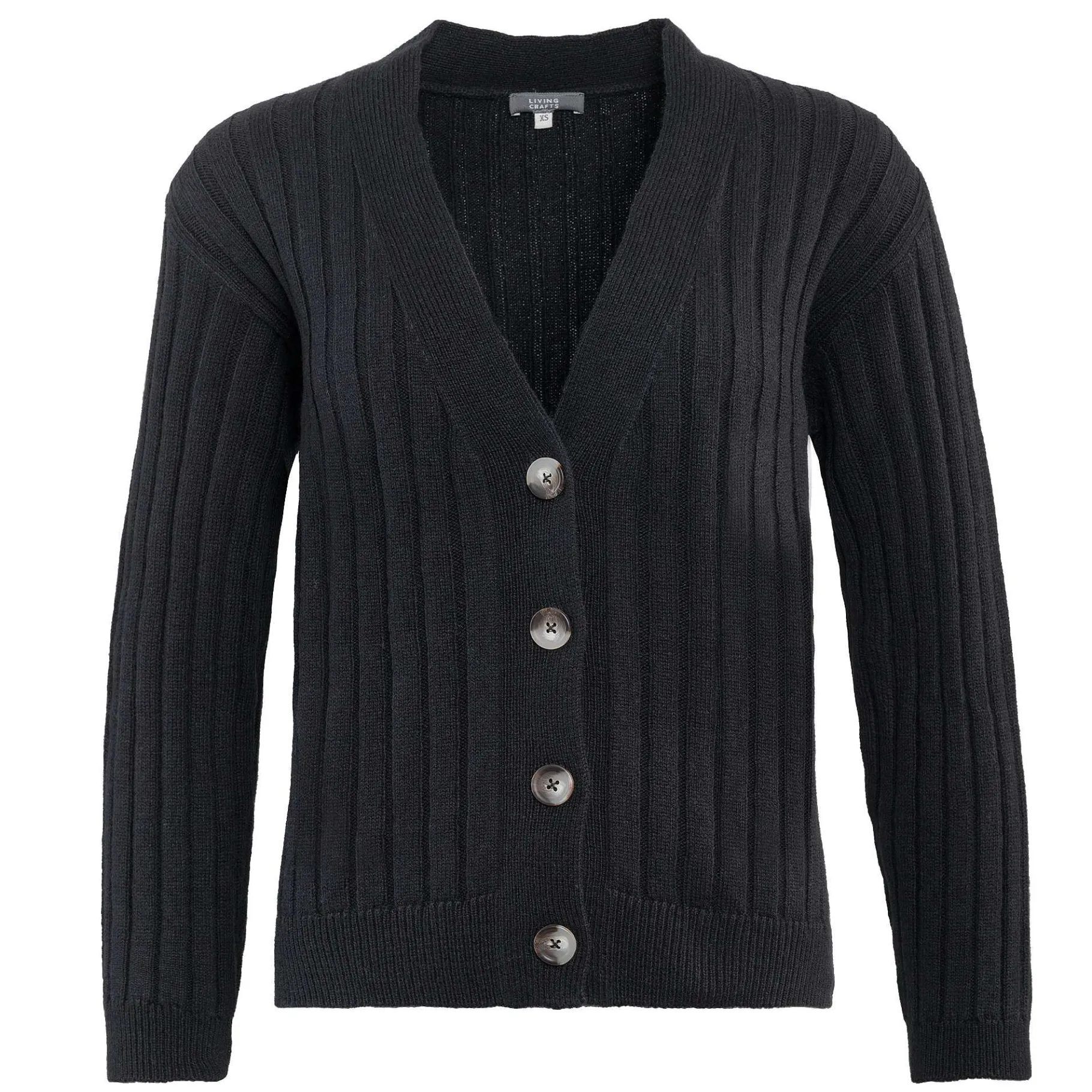 LIVING CRAFTS Pirala | Vest Zwart Clearance