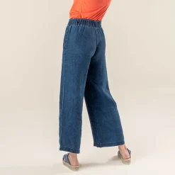 LIVING CRAFTS Rafaela | Broek Indigo Blauw Outlet