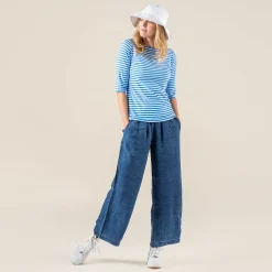 LIVING CRAFTS Rafaela | Broek Indigo Blauw Outlet