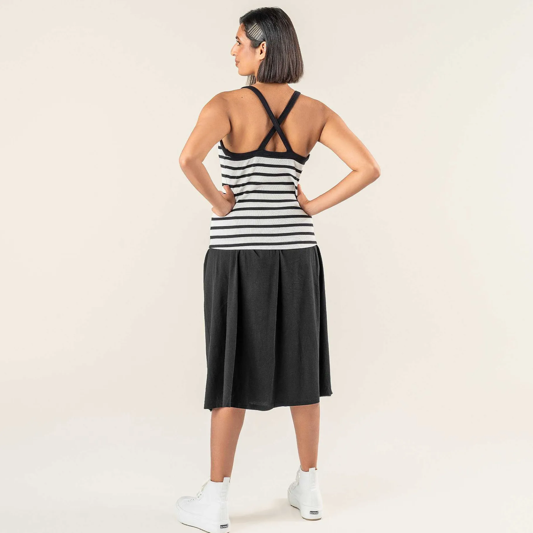 LIVING CRAFTS Rebekka | Rok Zwart Flash Sale