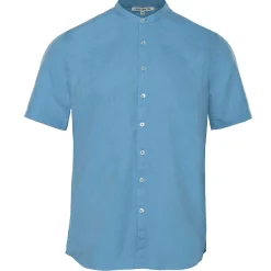 LIVING CRAFTS Ruben | Shirt Met Korte Mouwen Ozeaan Online