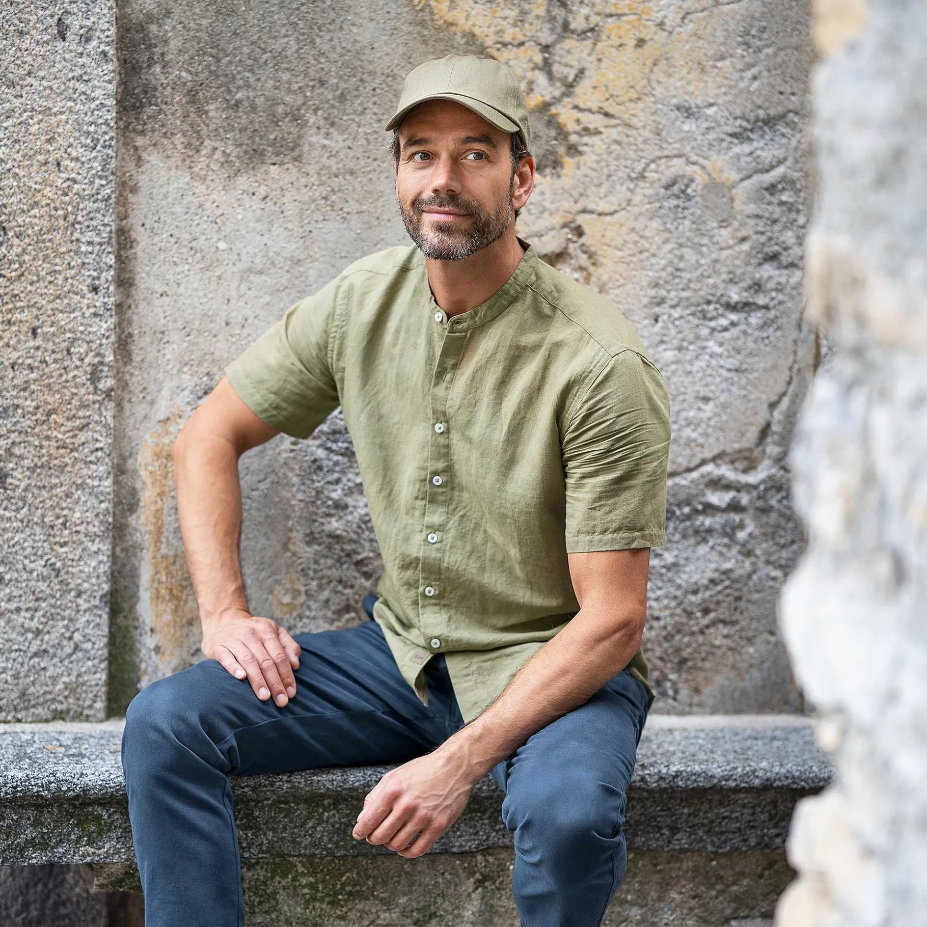 LIVING CRAFTS Ruben | Shirt Met Korte Mouwen Wilg Online