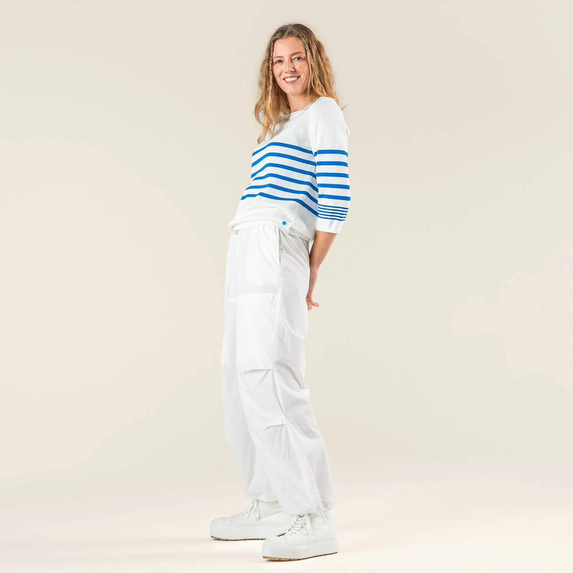 LIVING CRAFTS Rulie | Broek Wit Discount