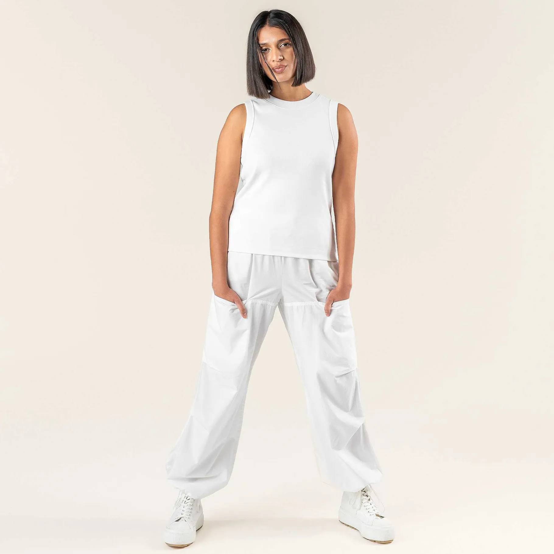 LIVING CRAFTS Rulie | Broek Wit Discount