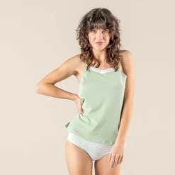 LIVING CRAFTS Rylie | Slips, Set Van 2 Ambrozijn/Wit Shop