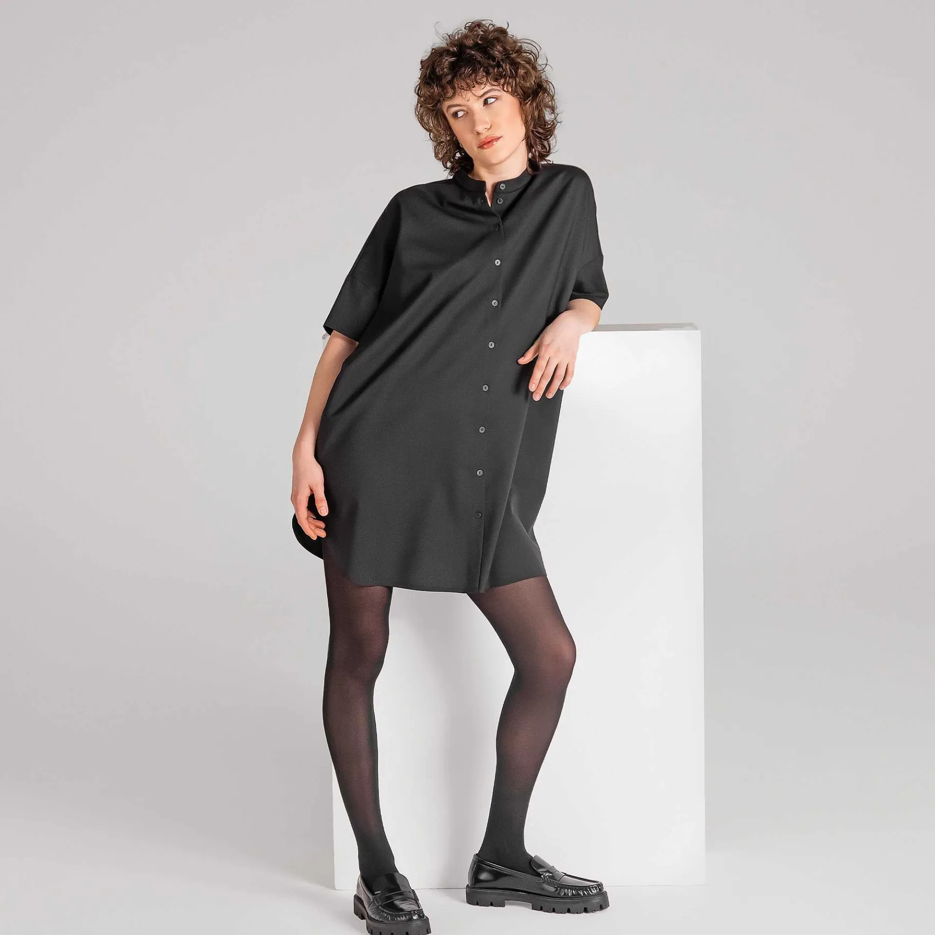 LIVING CRAFTS Waargebeurd Verhaal Aeon | Jurk Zwart Flash Sale