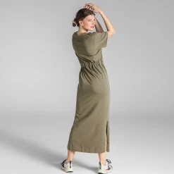 LIVING CRAFTS Waargebeurd Verhaal Bahati | Jurk Khaki Cheap