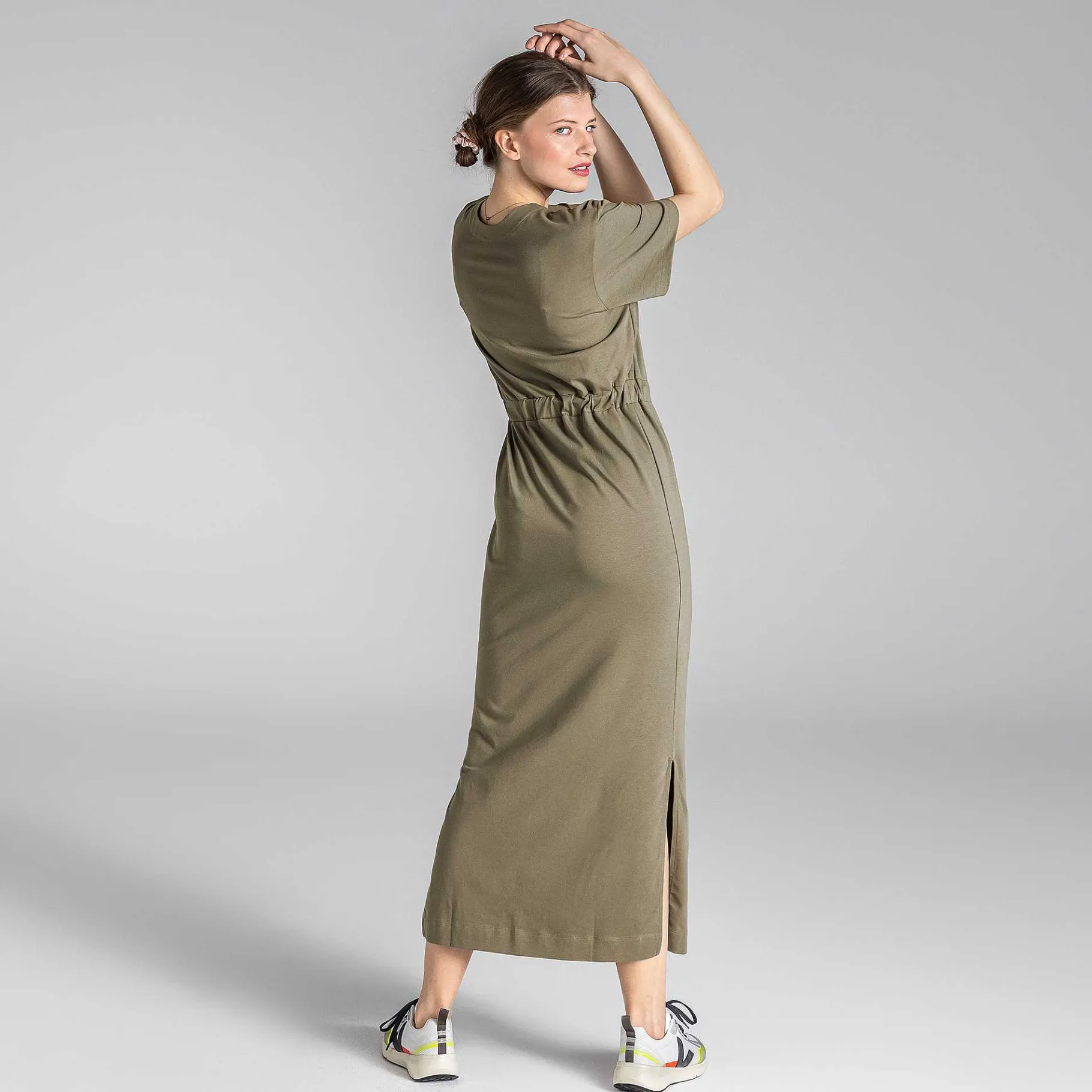 LIVING CRAFTS Waargebeurd Verhaal Bahati | Jurk Khaki Cheap