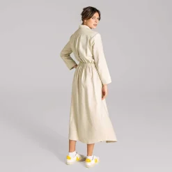 LIVING CRAFTS Waargebeurd Verhaal Charu | Jurk Steengrijs Cheap