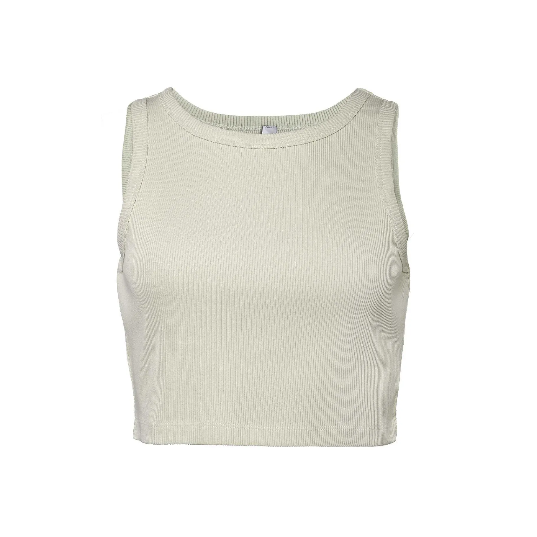 LIVING CRAFTS Waargebeurd Verhaal Demi | Geribbelde Crop-Top Zand Online